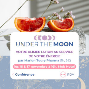 Votre alimentation au service de votre énergie par Marion Toury Pharma