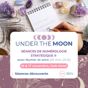 Séances de numérologie stratégique ® avec Numer et sens (20 min)